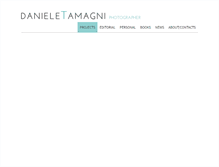 Tablet Screenshot of danieletamagni.com